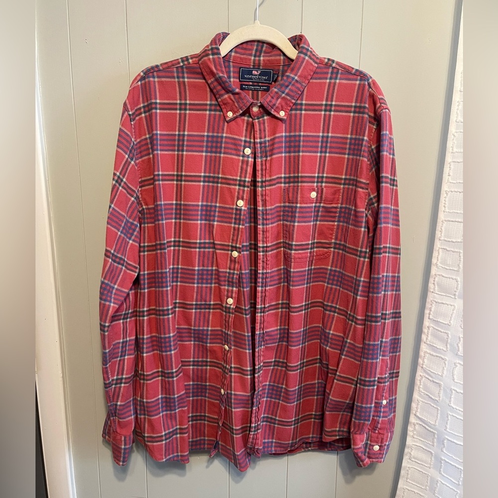 Vineyard Vines Flannel Button Down